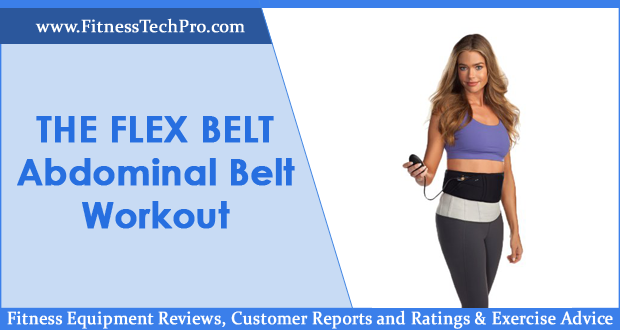 Flex belt abdominal toning belt