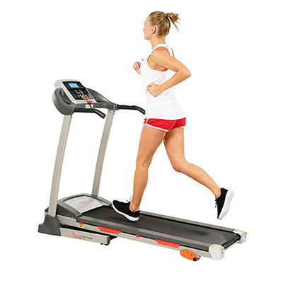 sunny health fitness treadmill